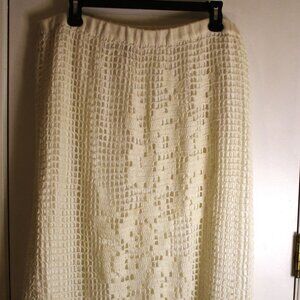 Women's Lace Skirt with Lining 1X